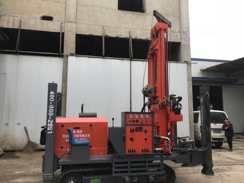 清泉鉆機廠家260型潛孔水井鉆機