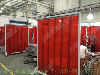 pvc防弧光門簾，電焊隔斷簾