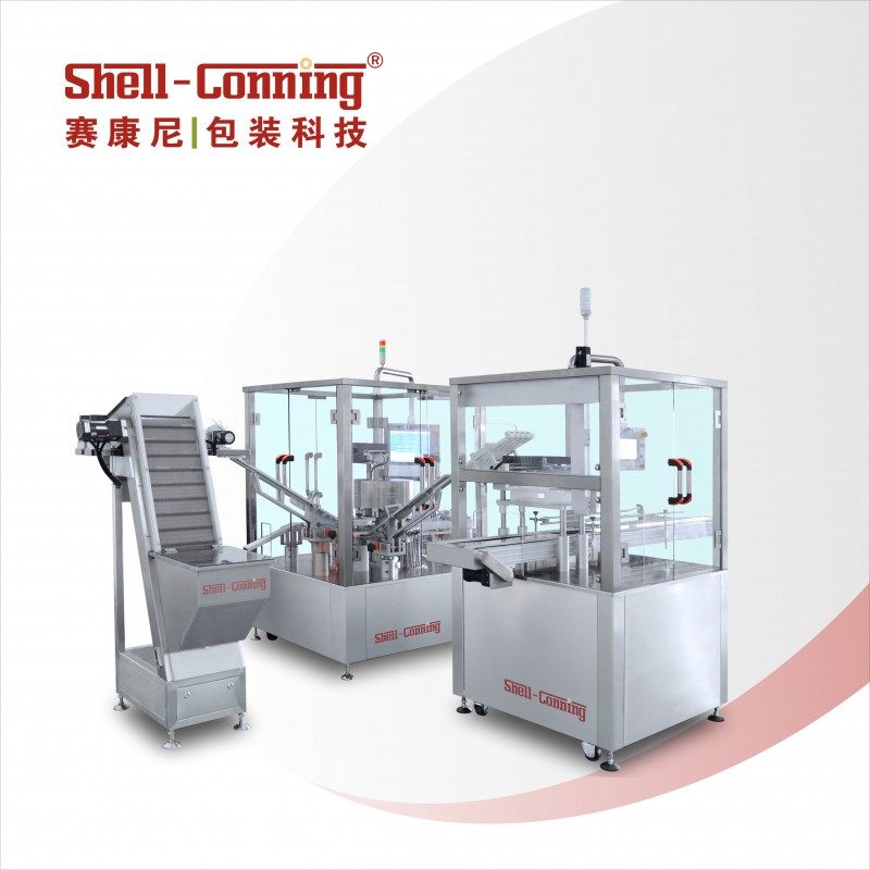 不干膠貼標 預充注射劑脫巢擰桿智能貼標 廣州廠家 注射劑貼標