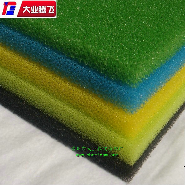 網孔海綿 工業(yè)過濾網孔海綿 水草綠色網孔海綿