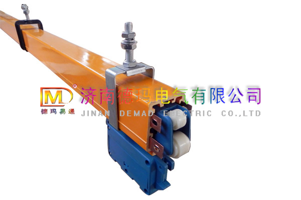 供應DMHP型紫銅線導體電動葫蘆供電多極滑觸線