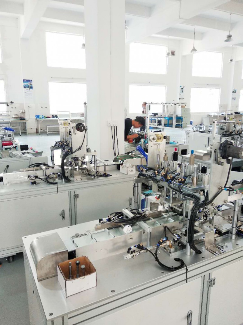 平面口罩機 伺服電機一拖一平面口罩機 高速型口罩機