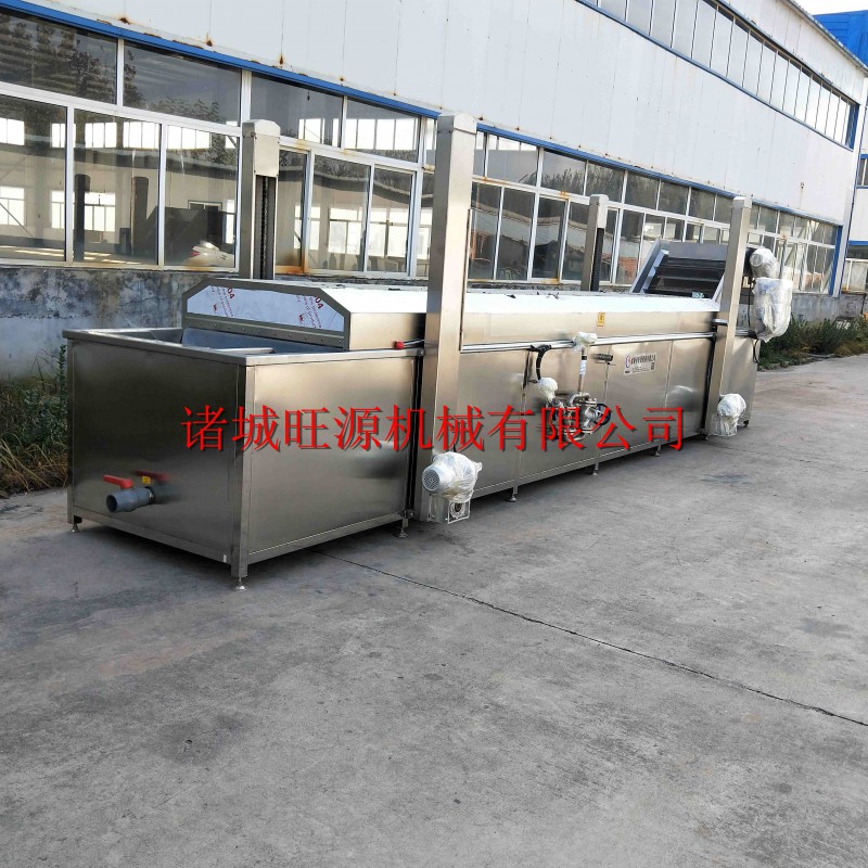 廠家直銷大蝦油炸流水線/海參油炸設備/小河魚油炸機可定制