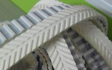 日本NOK同步帶聚氨酯加鋼絲開口帶NOK機械手皮帶