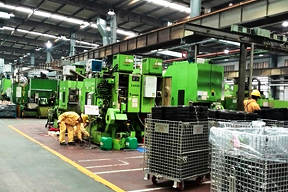 鄭州某汽車凸輪軸生產線拆卸安裝服務