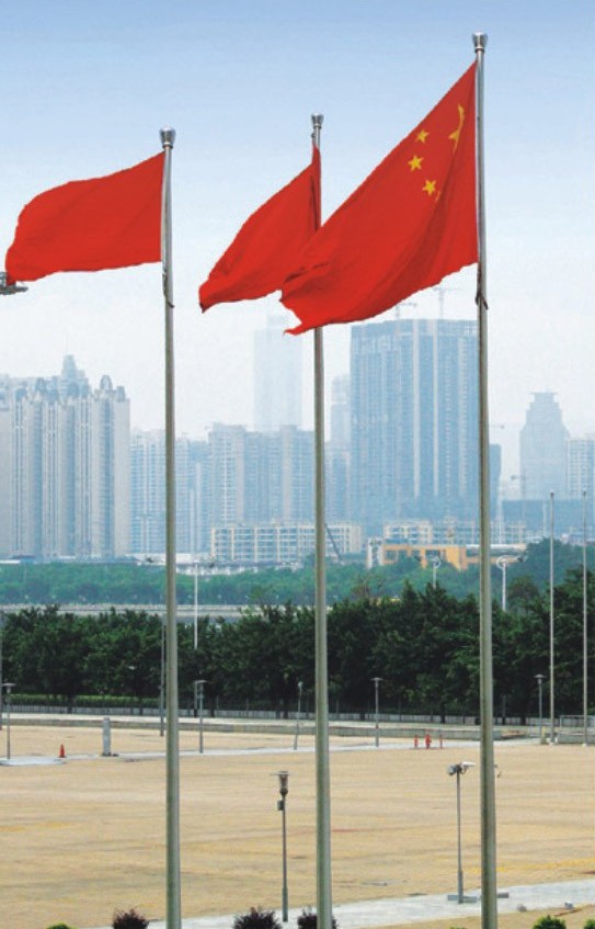 成都201 304不銹鋼升旗旗桿學校單位旗桿定制