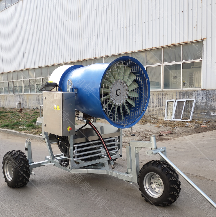 供應(yīng)戲雪樂(lè)園人工造雪機(jī) 人工降雪機(jī) 大型遙控噴雪機(jī)