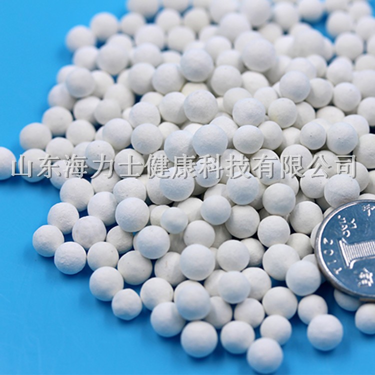 除氯球，亞硫酸鈣球，去余氯顆粒，環保濾料-山東海力士廠家