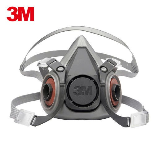 3M6200防毒面具防甲醛防有機(jī)氣體防化工噴漆防毒防塵半面罩