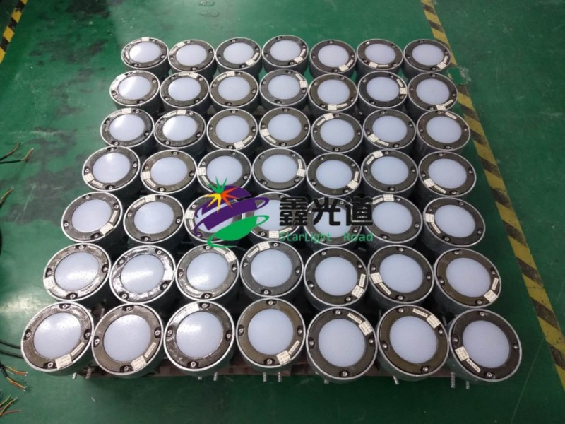 智慧斑馬線廠家 智慧發光道釘 鑄鐵抗壓防水道釘