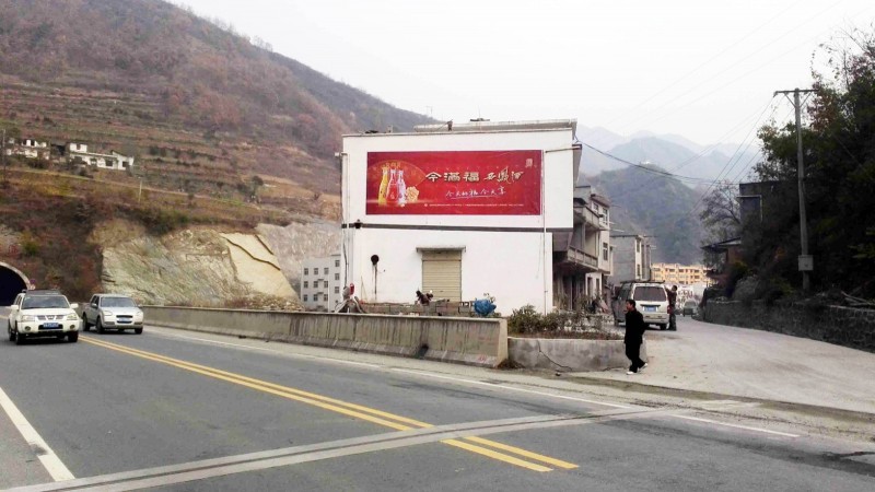 白銀墻面刷涂料廣告簡單通俗易懂有趣