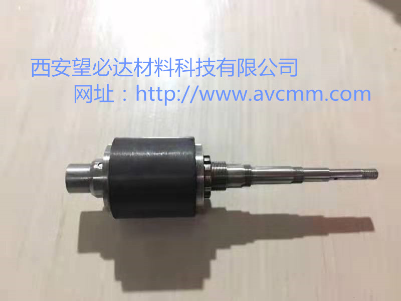 西安望必達高速永磁電機轉子碳纖維綁扎定制